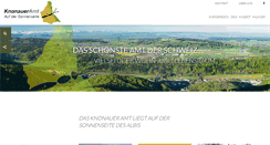 Desktop Screenshot of knonauer-amt.ch
